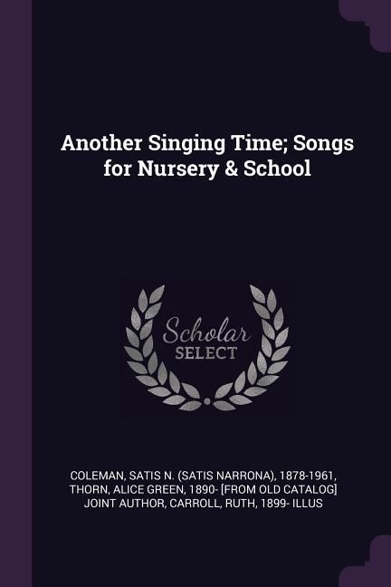 Produktbild: Another Singing Time; Songs for Nursery & School