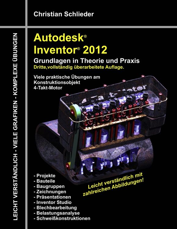 Produktbild: Autodesk Inventor 2012 - Grundlagen in Theorie und Praxis