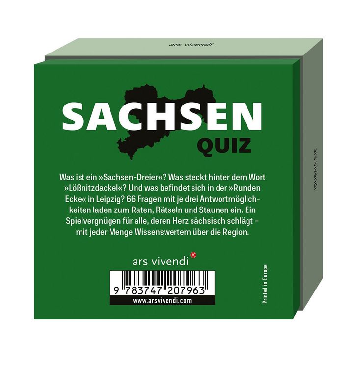 Produktbild: Sachsen-Quiz (Neuauflage)