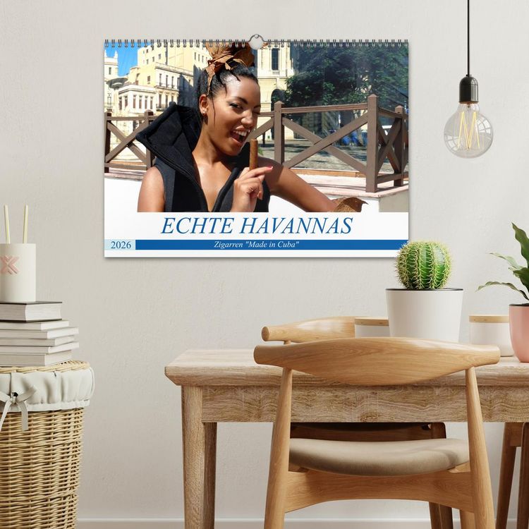 Produktbild: Echte Havannas - Zigarren "Made in Cuba" (Wandkalender 2026 DIN A3 quer), CALVENDO Monatskalender
