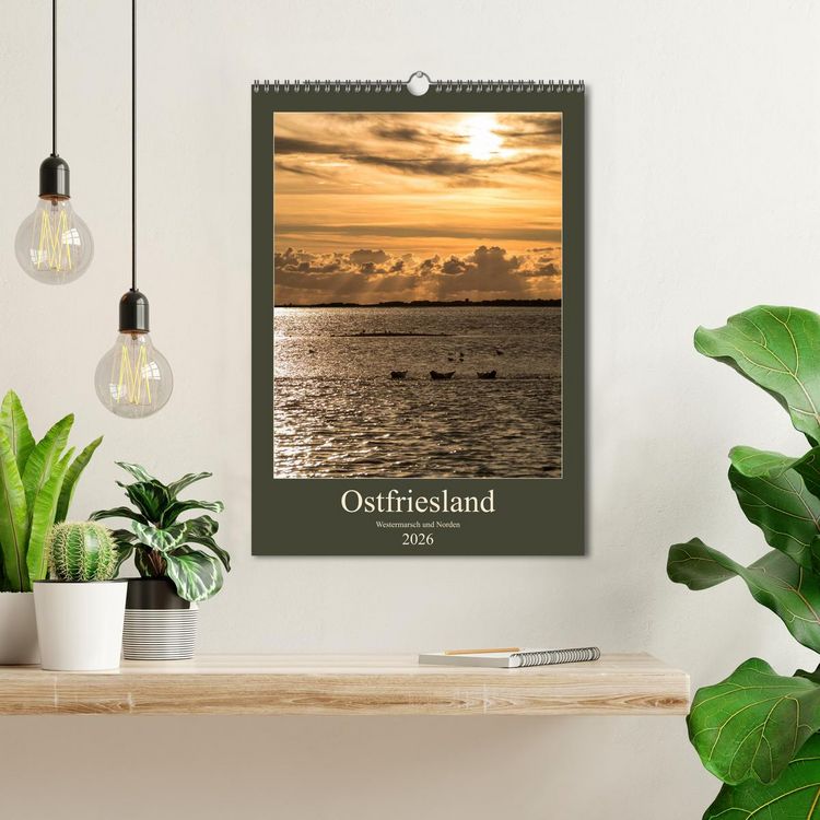 Produktbild: Ostfriesland - Westermarsch und Norden (Wandkalender 2026 DIN A3 hoch), CALVENDO Monatskalender