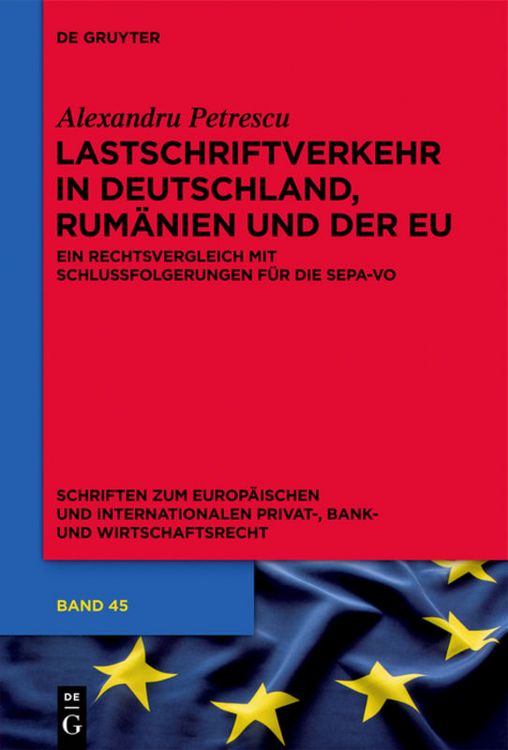 Produktbild: Lastschriftverkehr in Deutschland, Rum&auml;nien und der EU