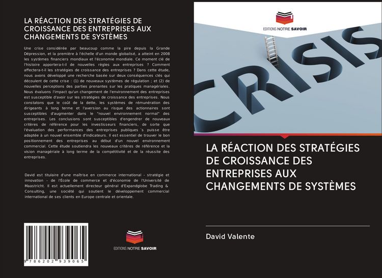 Produktbild: La R&eacute;action des Strat&eacute;gies De Croissance des Entreprises Aux Changements De Syst&egrave;mes