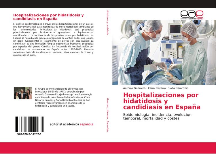 Produktbild: Hospitalizaciones por hidatidosis y candidiasis en Espa&ntilde;a
