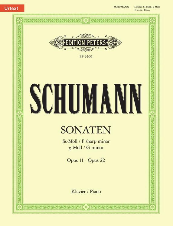 Produktbild: Schumann, R: Piano Sonatas in F Sharp Minor Op. 11 & G Minor