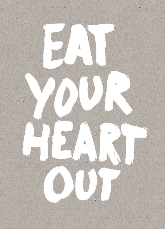 Produktbild: Eat Your Heart Out Postcard Block