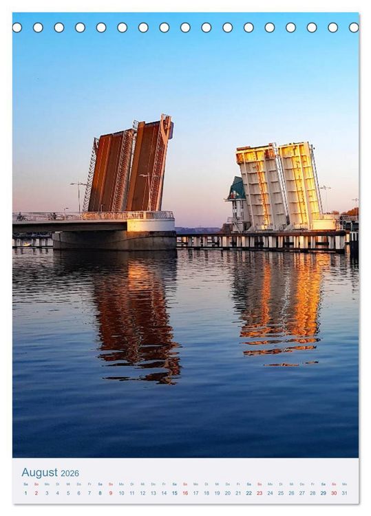 Produktbild: Kappeln und Schlei (Tischkalender 2026 DIN A5 hoch), CALVENDO Monatskalender