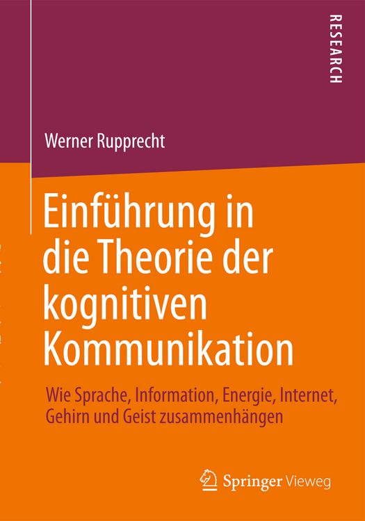 Produktbild: Einf&uuml;hrung in die Theorie der kognitiven Kommunikation