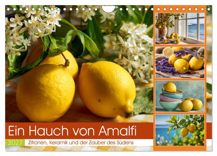 Produktbild: Ein Hauch von Amalfi (Wandkalender 2027 DIN A4 quer), CALVENDO Monatskalender