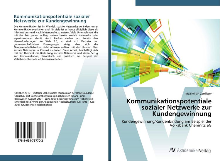 Produktbild: Kommunikationspotentiale sozialer Netzwerke zur Kundengewinnung
