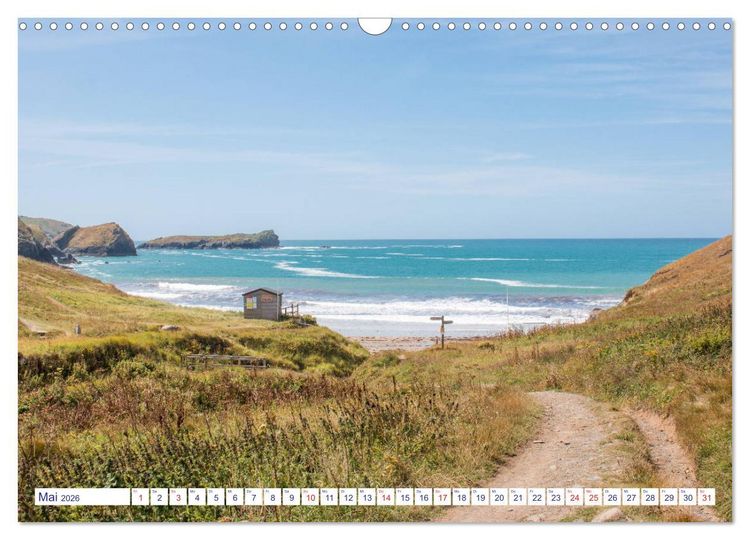 Produktbild: Cornwall Impressionen (Wandkalender 2026 DIN A3 quer), CALVENDO Monatskalender