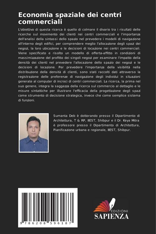 Produktbild: Economia spaziale dei centri commerciali