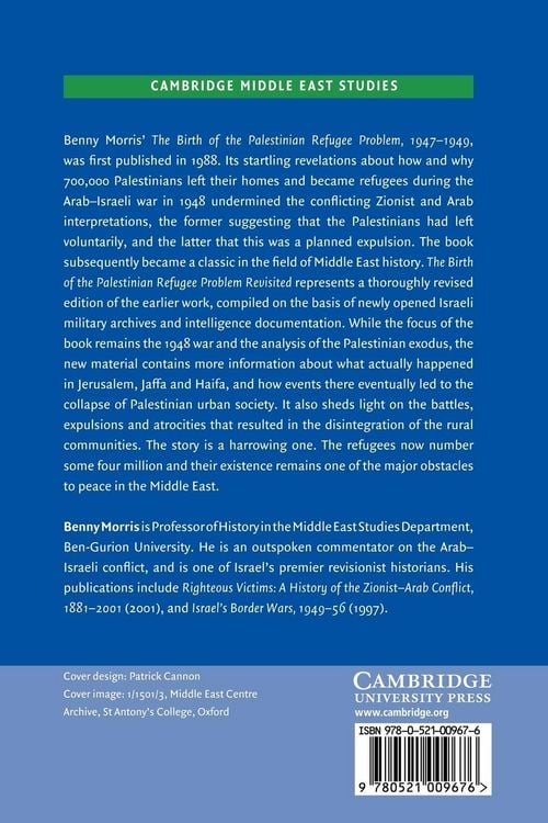 Produktbild: The Birth of the Palestinian Refugee Problem Revisited