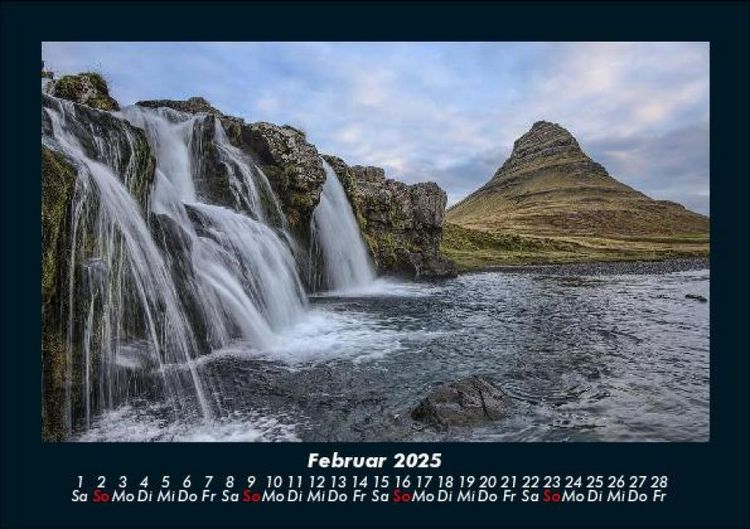 Produktbild: Wasserf&auml;lle 2025 Fotokalender DIN A5