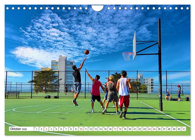 Produktbild: Mannschaftssport - im Team zum Sieg (Wandkalender 2026 DIN A4 quer), CALVENDO Monatskalender