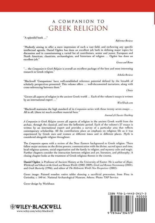 Produktbild: Companion Greek Religion