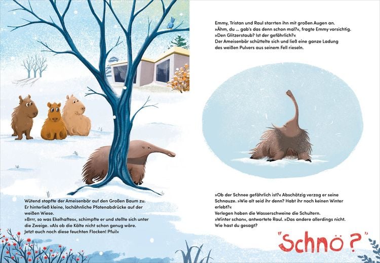 Produktbild: Drei Wasserschweine & der allererste Schnee