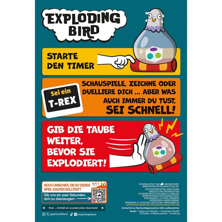 Produktbild: Exploding Bird DE