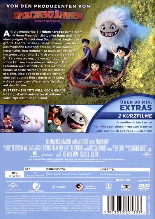 Produktbild: Everest - Ein Yeti will hoch hinaus