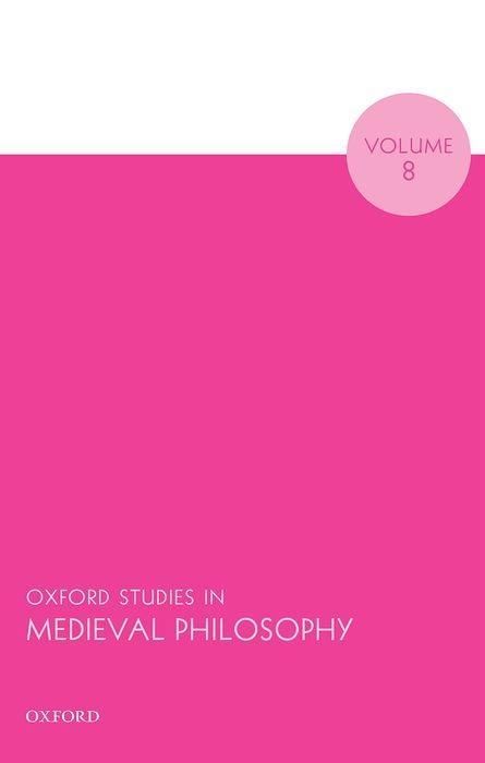 Produktbild: Oxford Studies in Medieval Philosophy Volume 8