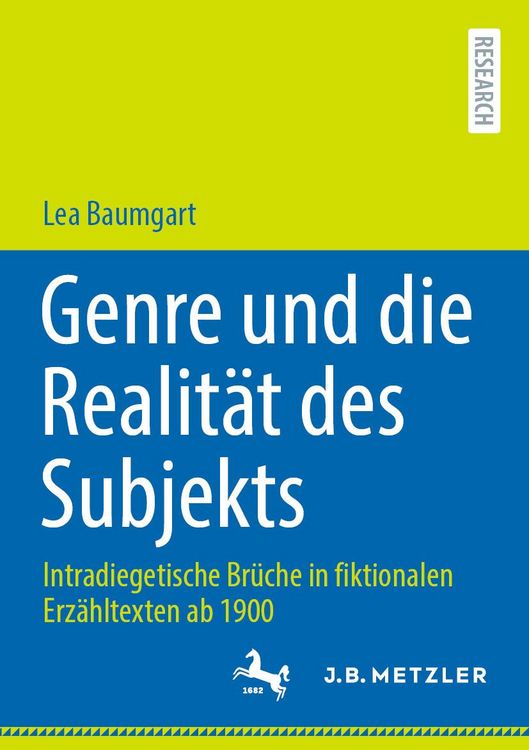 Produktbild: Genre und die Realit&auml;t des Subjekts