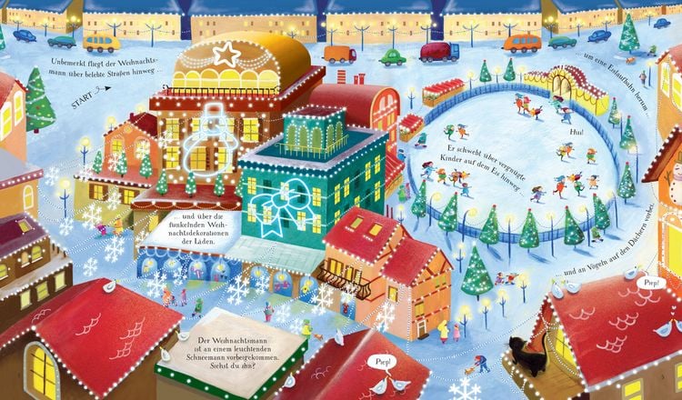 Produktbild: Wohin f&auml;hrt der Weihnachtsmann?