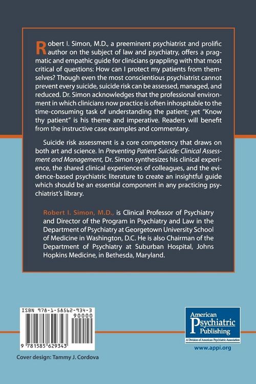 Produktbild: Preventing Patient Suicide