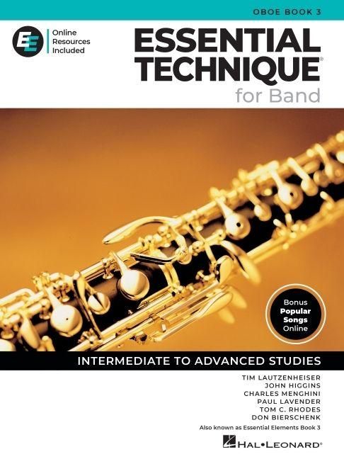 Produktbild: Essential Technique for Band - Oboe Book 3 with Online Resources