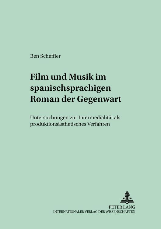 Produktbild: Film und Musik im spanischsprachigen Roman der Gegenwart