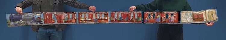 Produktbild: Jagd durch den Orient-Express &ndash; R&auml;tsel-Adventskalender