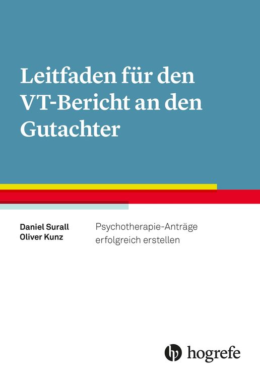 Produktbild: Leitfaden f&uuml;r den VT-Bericht an den Gutachter