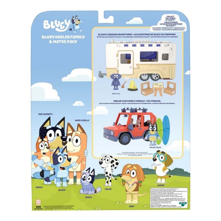 Produktbild: BLUEY Figuren 8er Mega-Pack