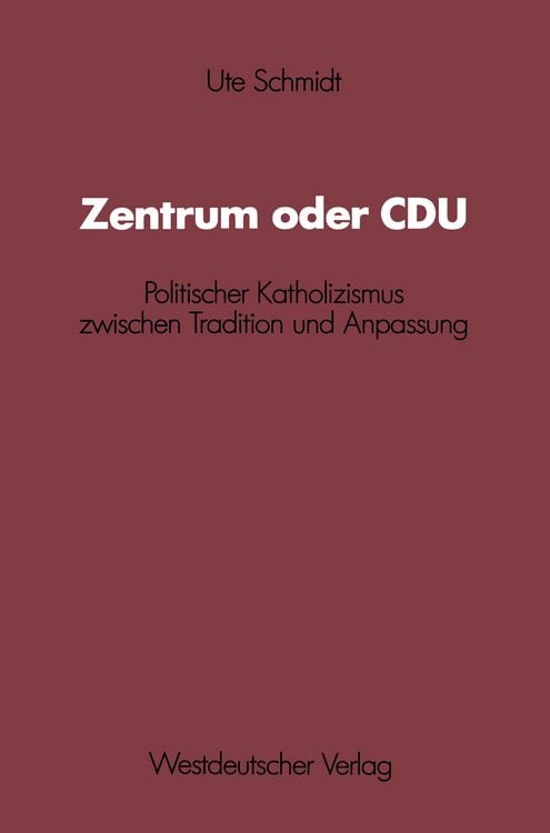 Produktbild: Zentrum oder CDU