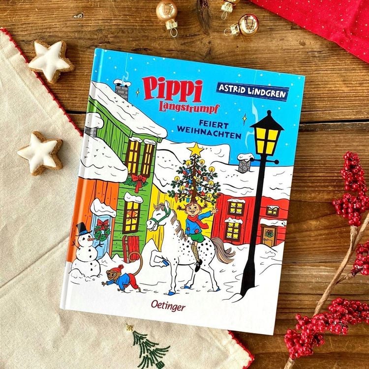 Produktbild: Pippi Langstrumpf feiert Weihnachten