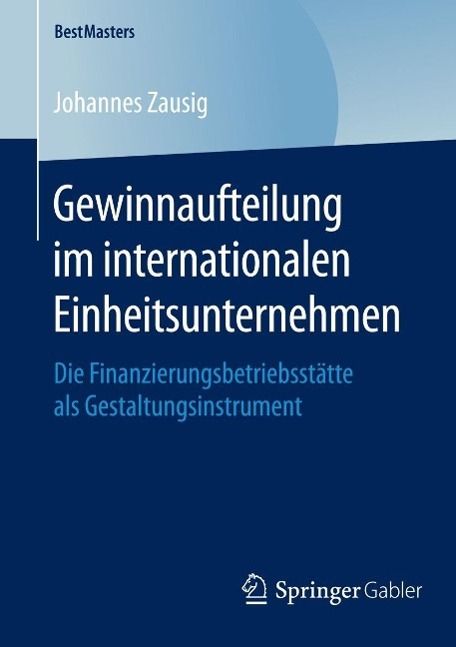 Produktbild: Gewinnaufteilung im internationalen Einheitsunternehmen