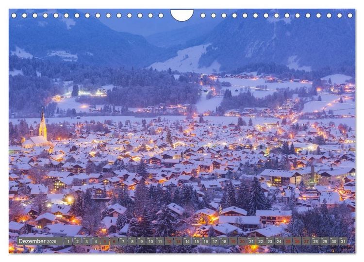 Produktbild: Faszination Oberallg&auml;u (Wandkalender 2026 DIN A4 quer), CALVENDO Monatskalender