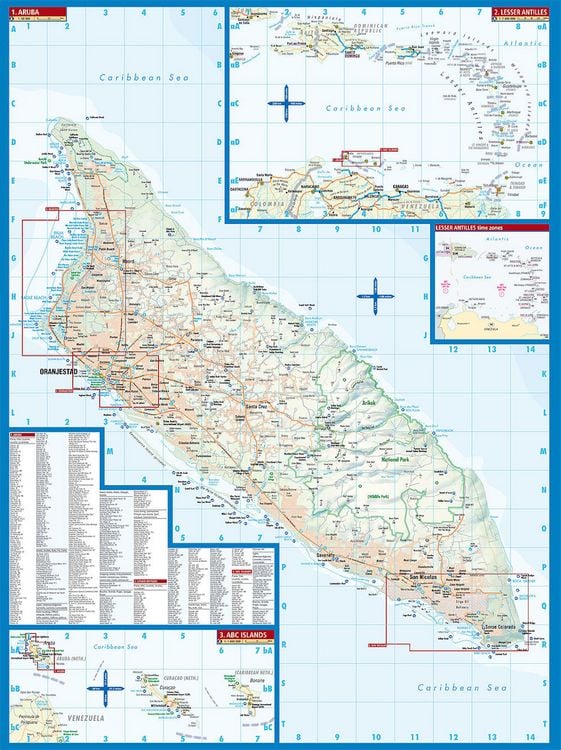 Produktbild: Aruba, Borch map