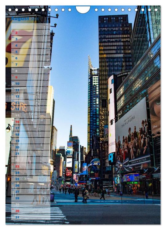 Produktbild: New York - Blickwinkel (Wandkalender 2026 DIN A4 hoch), CALVENDO Monatskalender