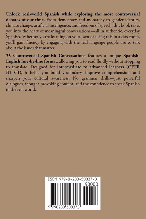 Produktbild: 35 Controversial Spanish Conversations