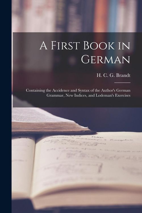 Produktbild: A First Book in German