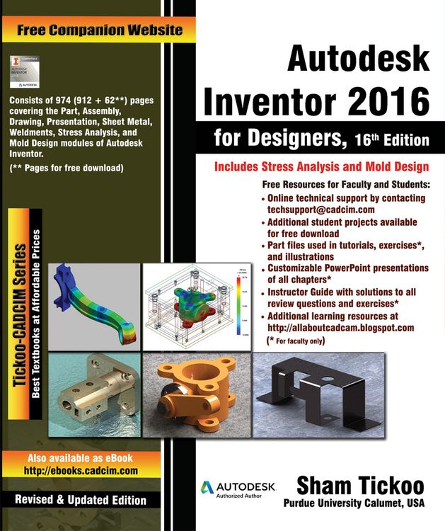 Produktbild: Autodesk Inventor 2016 for Designers