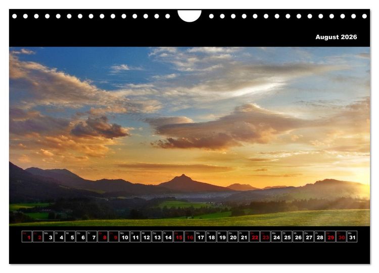 Produktbild: Europa im Breitbild (Wandkalender 2026 DIN A4 quer), CALVENDO Monatskalender