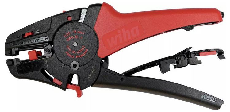 Produktbild: Wiha 42062 Abisolierwerkzeug 0.03 bis 16 mm&sup2; 5 bis 32