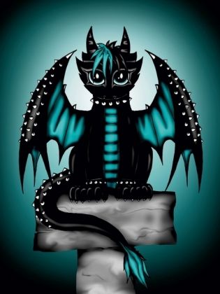 Produktbild: CALVENDO Puzzle Gothic Drache | 1000 Teile Lege-Gr&ouml;&szlig;e 64x48cm Foto-Puzzle f&uuml;r gl&uuml;ckliche Stunden