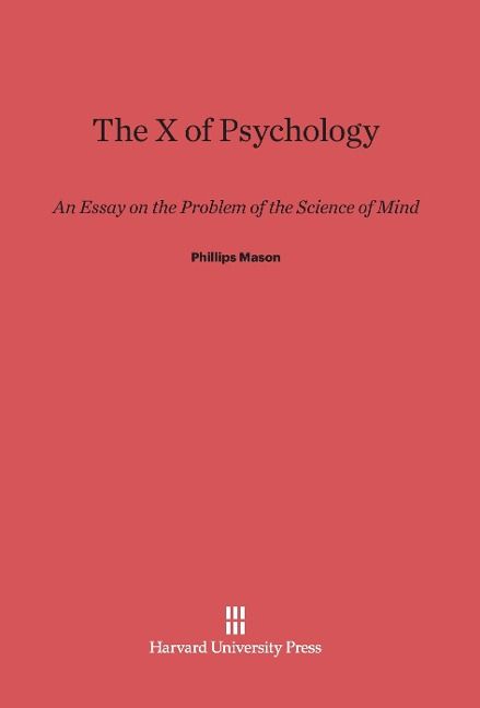 Produktbild: The X of Psychology