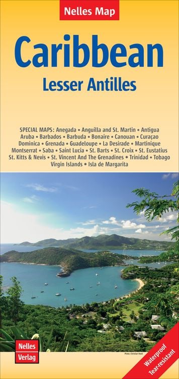 Produktbild: Nelles Map Caribbean: Lesser Antilles 1:150 000 ; 500 000; 2 500 000