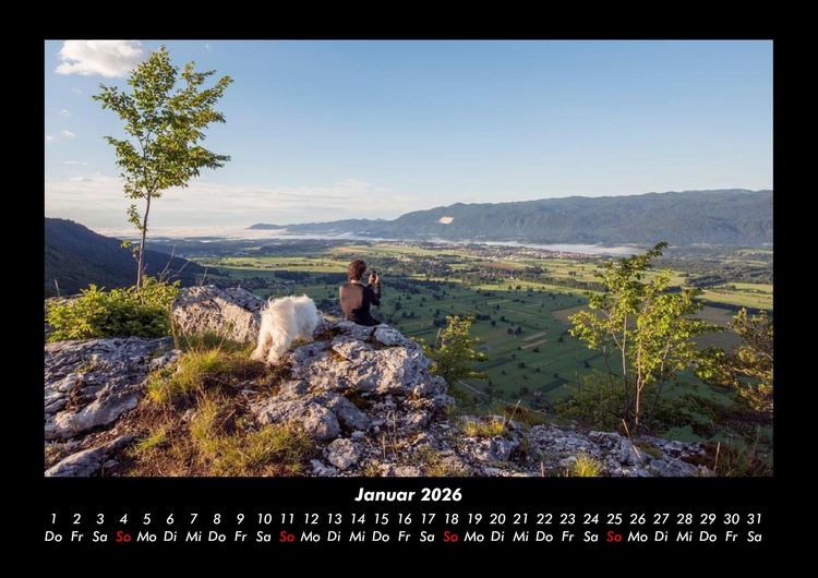 Produktbild: Landschaftskalender 2026 Fotokalender DIN A3