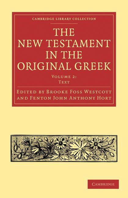 Produktbild: The New Testament in the Original Greek