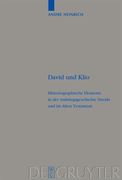 Produktbild: David und Klio