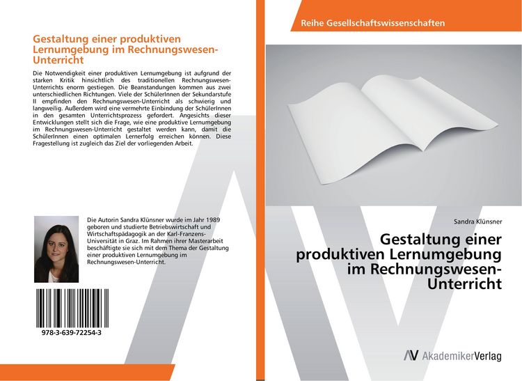 Produktbild: Gestaltung einer produktiven Lernumgebung im Rechnungswesen-Unterricht